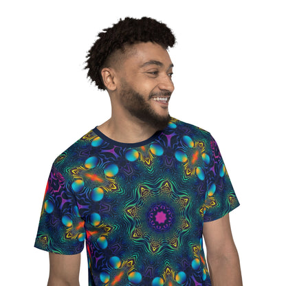 "Cosmic Fingerprint V2" (MEN'S) SPORT TEE