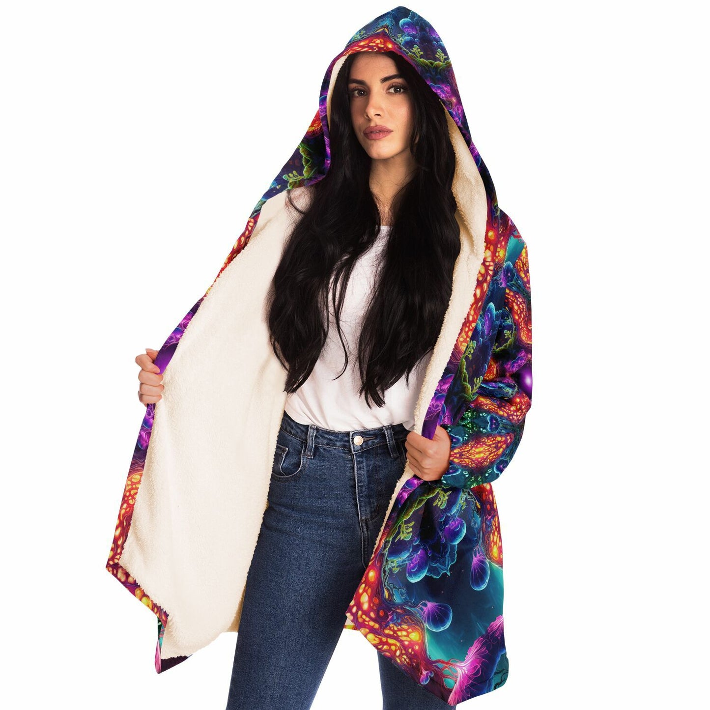 "Mycoria" HOODED CLOAK