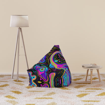 "Neon-Ray Vision" BEAN BAG CHAIR COVER