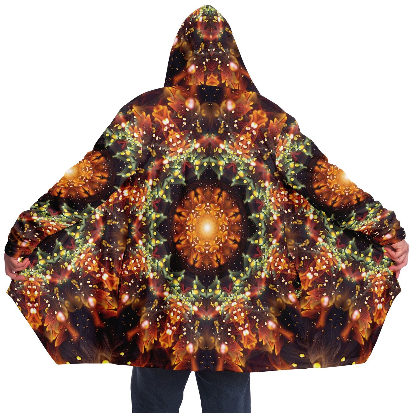 "Autumn Bloom" HOODED CLOAK