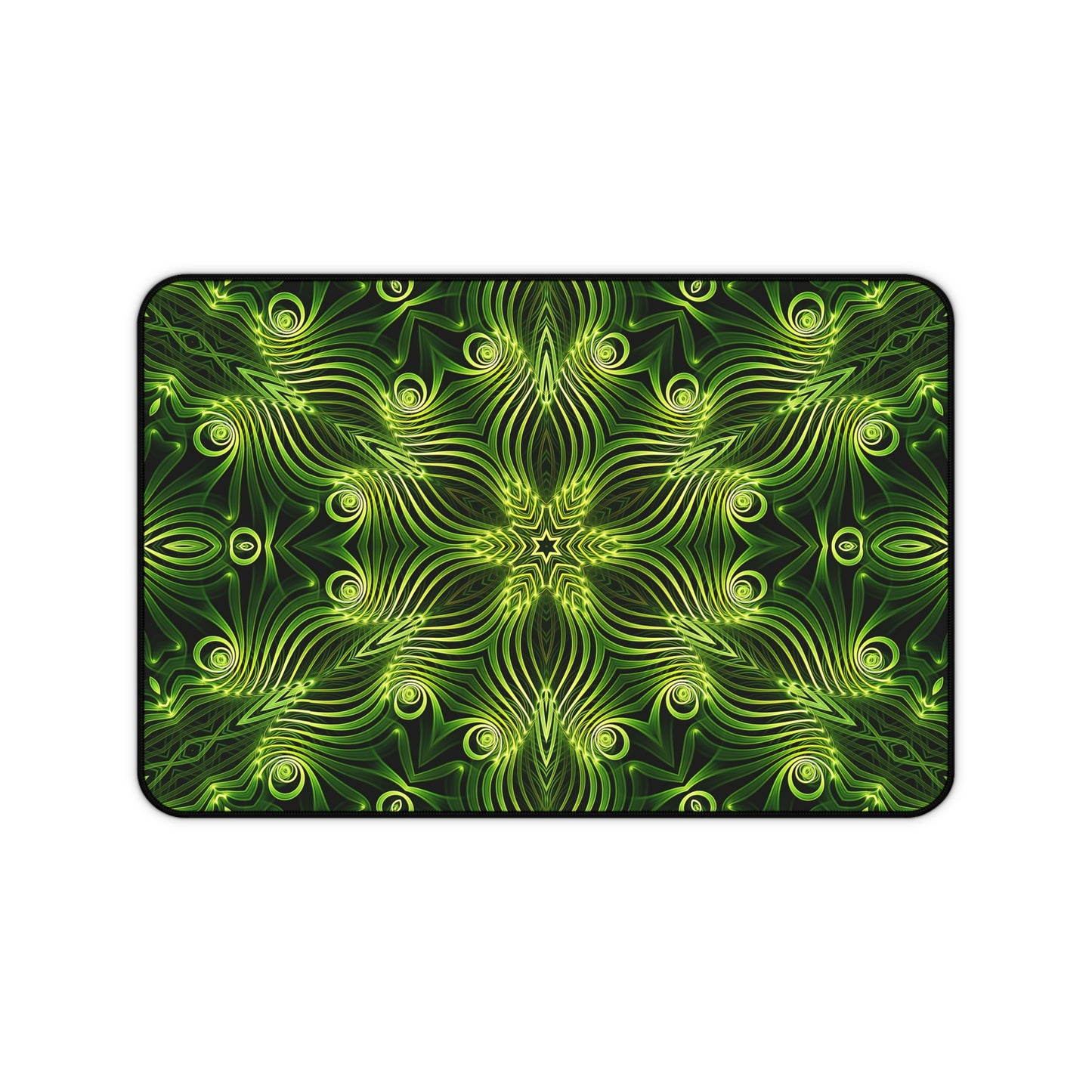 "Green Lattice" DESK MAT (12x18)(12x22)(15.5x31)