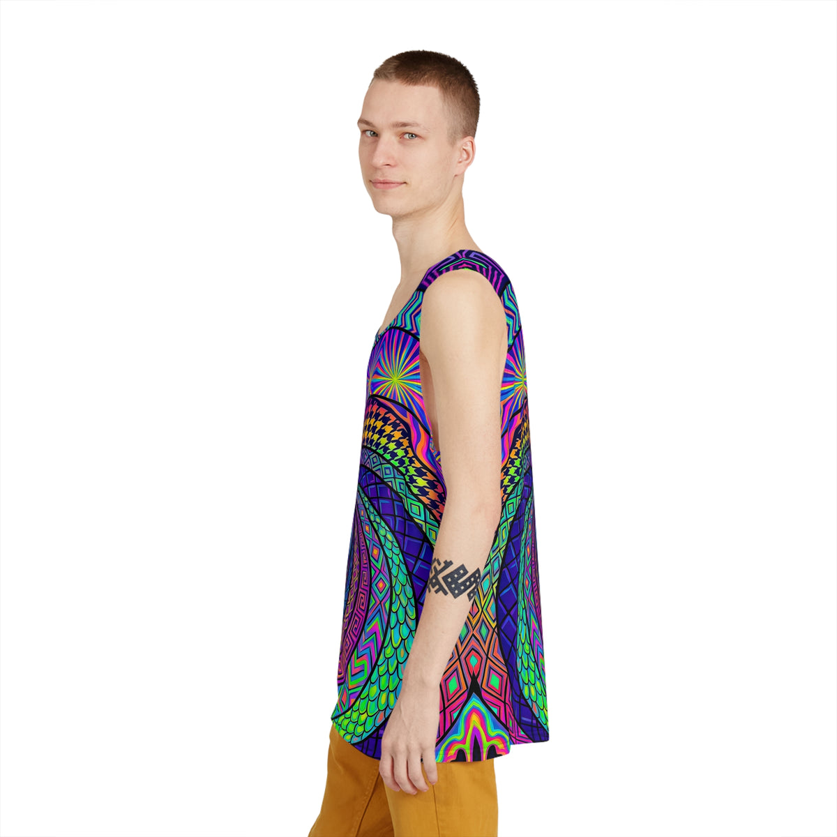 "Spiral Drip" MEN'S TANK TOP