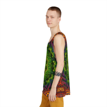 Folded view of the Oasis men's tank top.