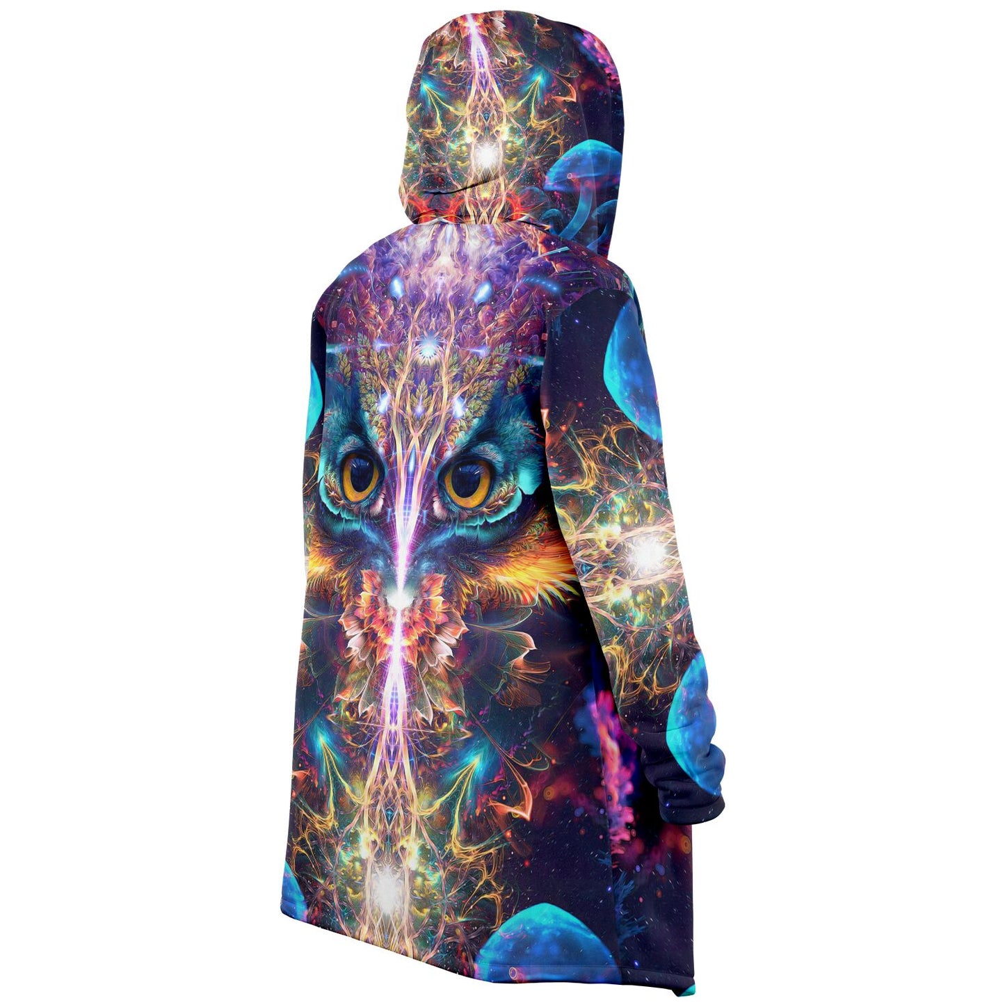 "Peekaboo" HOODED CLOAK (Black)