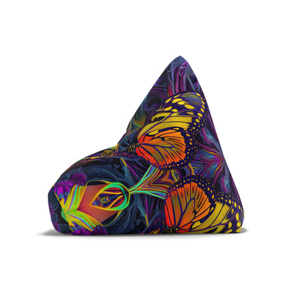 "Psychedelic Butterfly" BEAN BAG CHAIR COVER