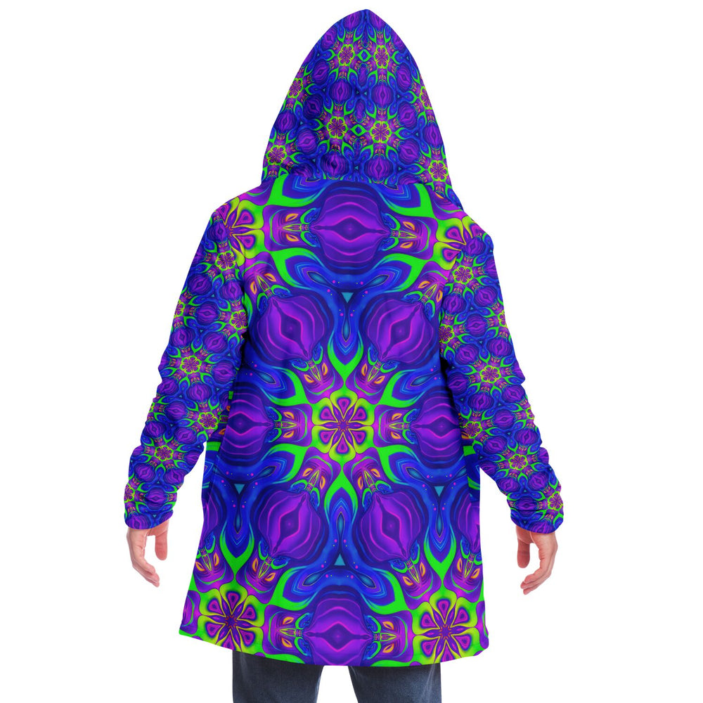 "Paradise Bloom" HOODED CLOAK