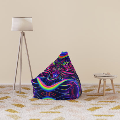 "The Neon Effect" BEAN BAG CHAIR COVER