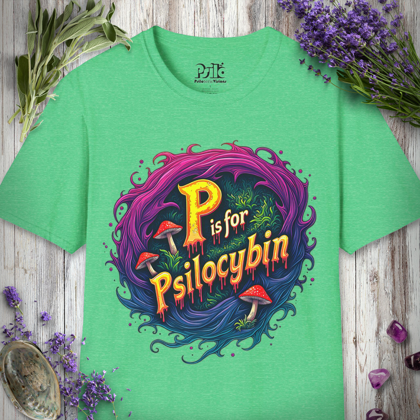 P is For Psilocybin T-SHIRT