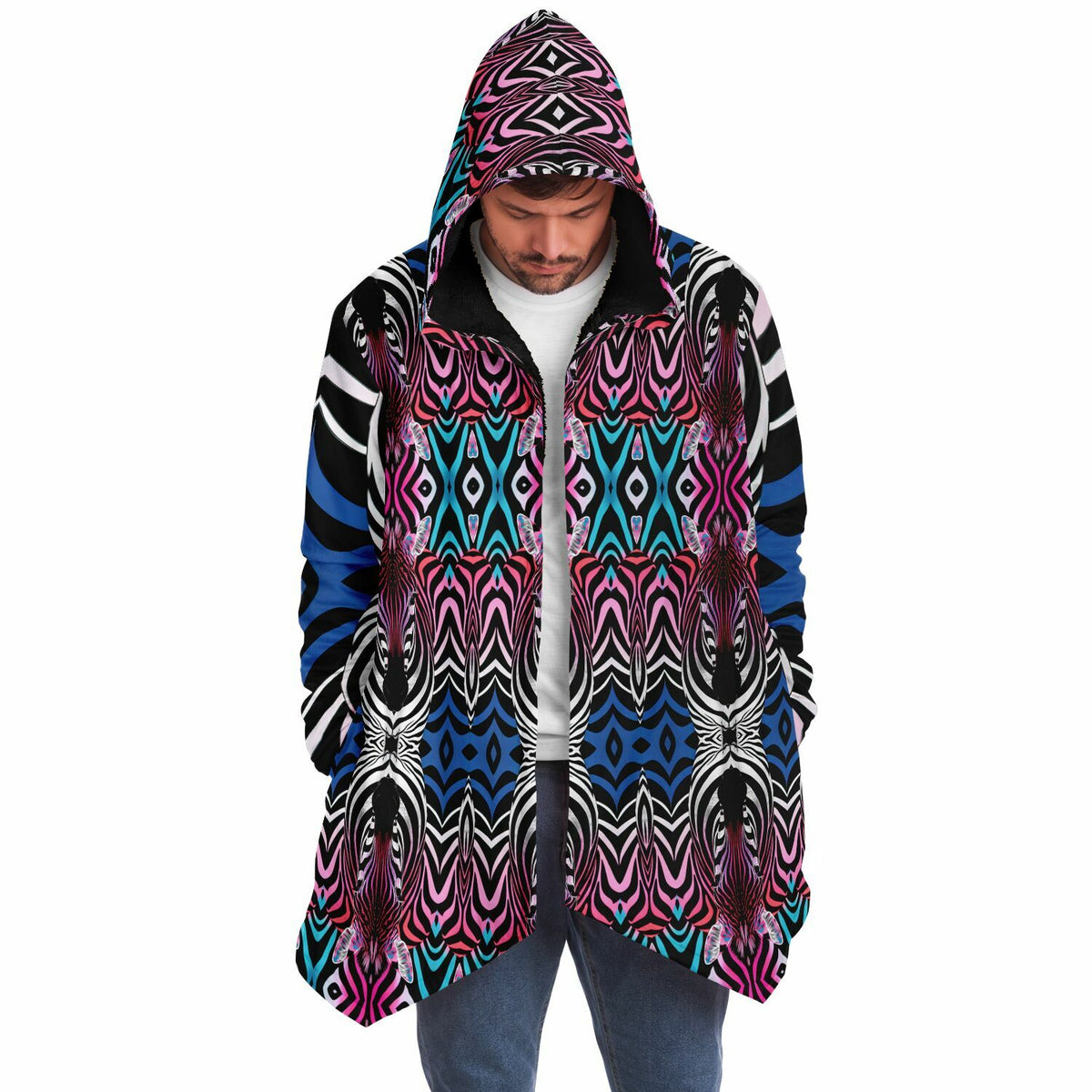 "Psybra" HOODED CLOAK