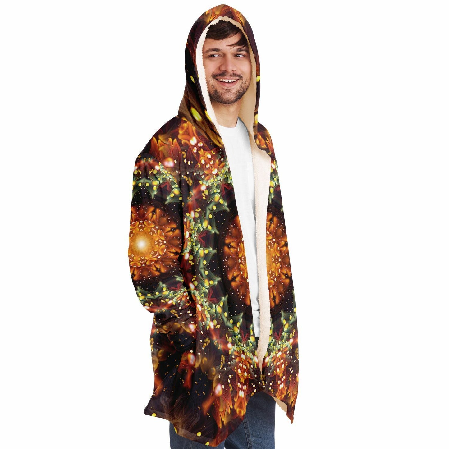 "Autumn Bloom" HOODED CLOAK