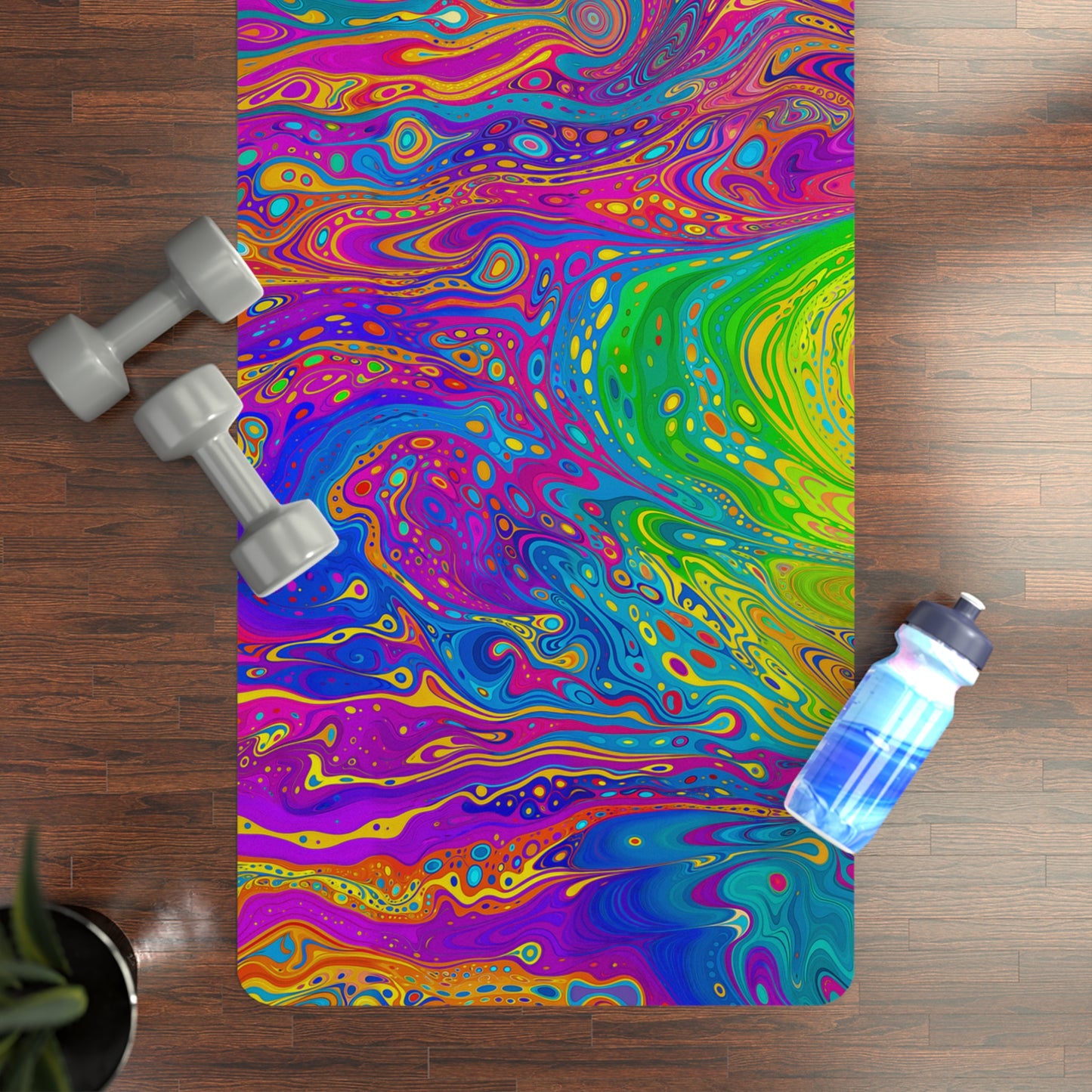 "UV Bleed" YOGA MAT