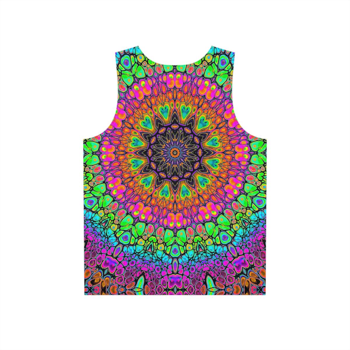"Soapy Disco Mandala" MEN'S TANK TOP