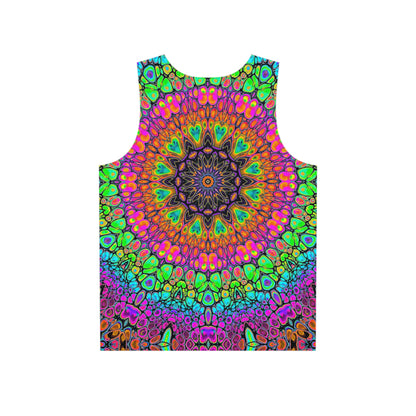 "Soapy Disco Mandala" MEN'S TANK TOP