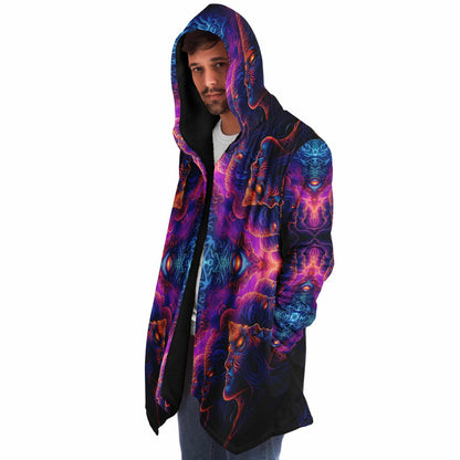 "The Watchers Square" HOODED CLOAK