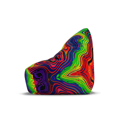 "Neon Spill" BEAN BAG CHAIR COVER