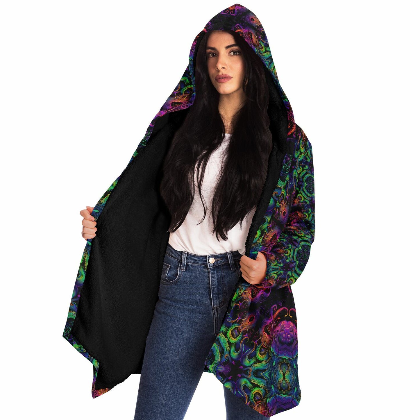 "Cthulhu Kaleider" HOODED CLOAK