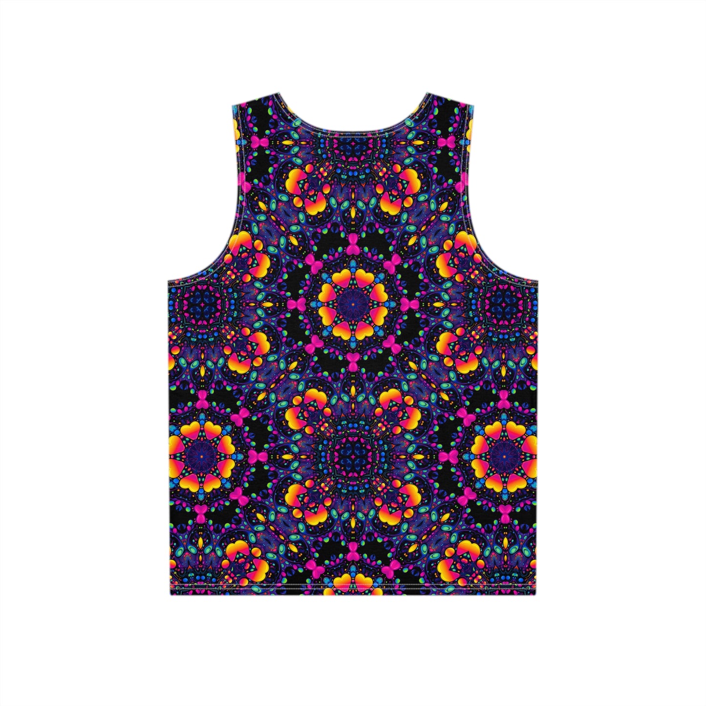 "Hearts Mandala Pattern" MEN'S TANK TOP