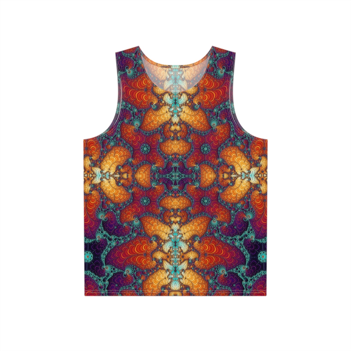 "Psychedelic Fractal" MEN'S TANK TOP