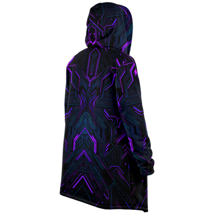 "Alice In Night City" HOODED CLOAK