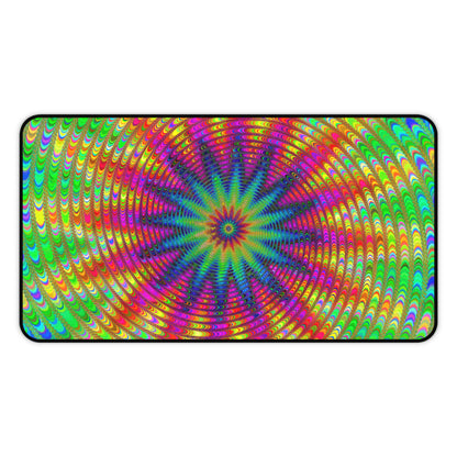 "Tie Dye Burst" DESK MAT (12x18)(12x22)(15.5x31)