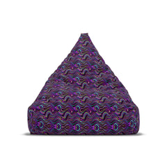 "Purple Liquid Pattern" BEAN BAG CHAIR COVER
