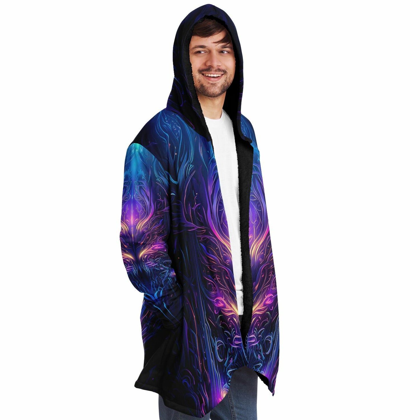 "Twilight Glow" HOODED CLOAK