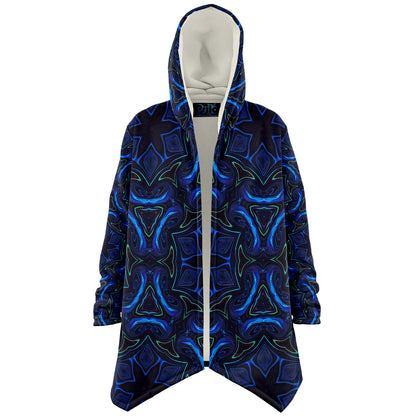 "Liquid Night" HOODED CLOAK