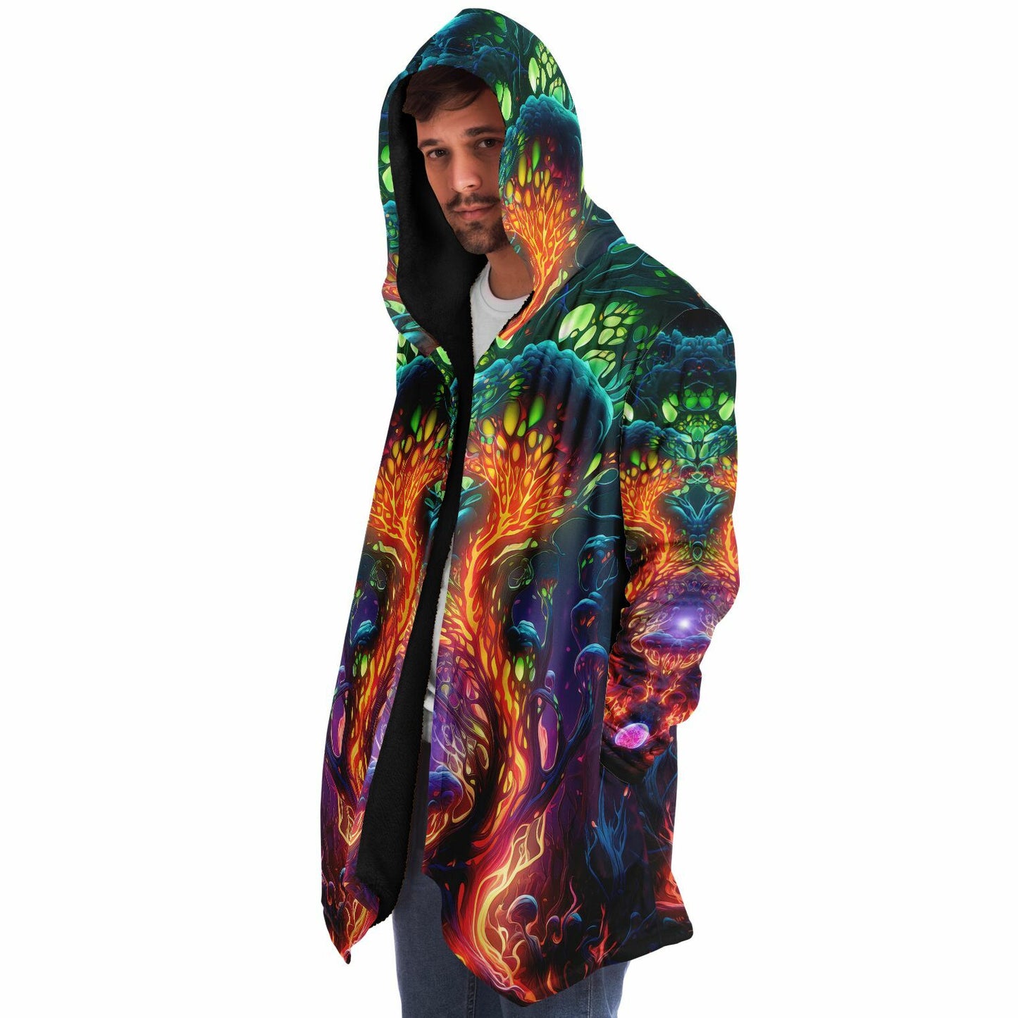 "Mush Dark So Color" HOODED CLOAK copy