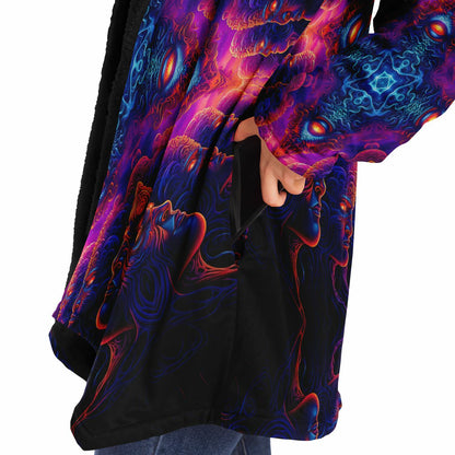 "The Watchers Square" HOODED CLOAK