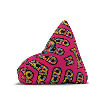 "ACID Pattern Pink" BEAN BAG CHAIR COVER