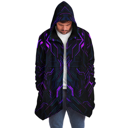 "Alice In Night City" HOODED CLOAK