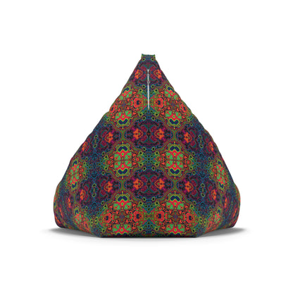 "Shipibo Psy Pattern" BEAN BAG CHAIR COVER