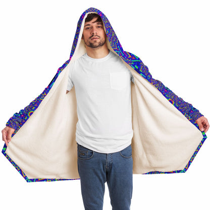"Aztecia Core" HOODED CLOAK