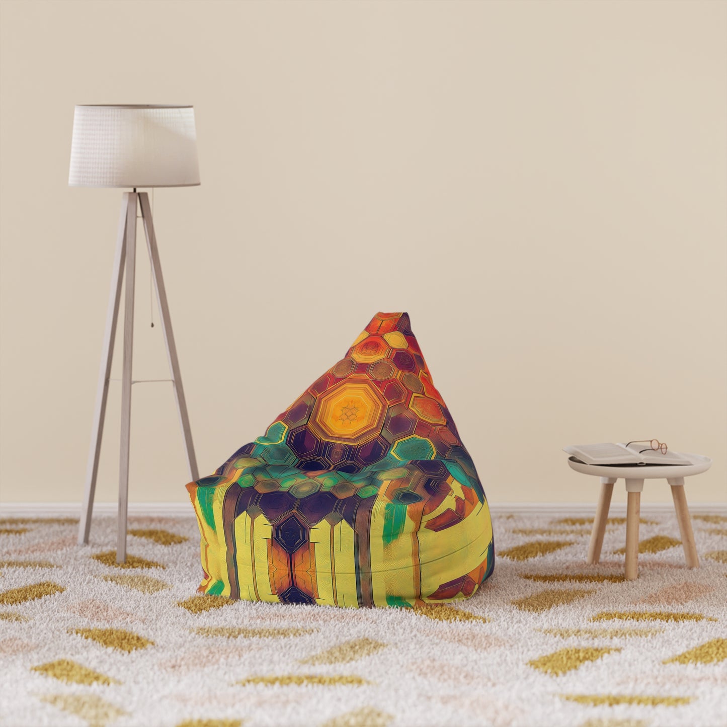 "Honeycombed" BEAN BAG CHAIR COVER