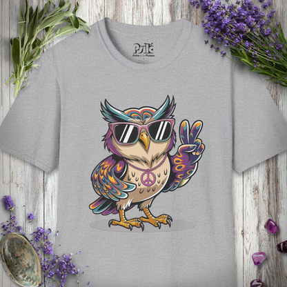 Peace Owl T-SHIRT