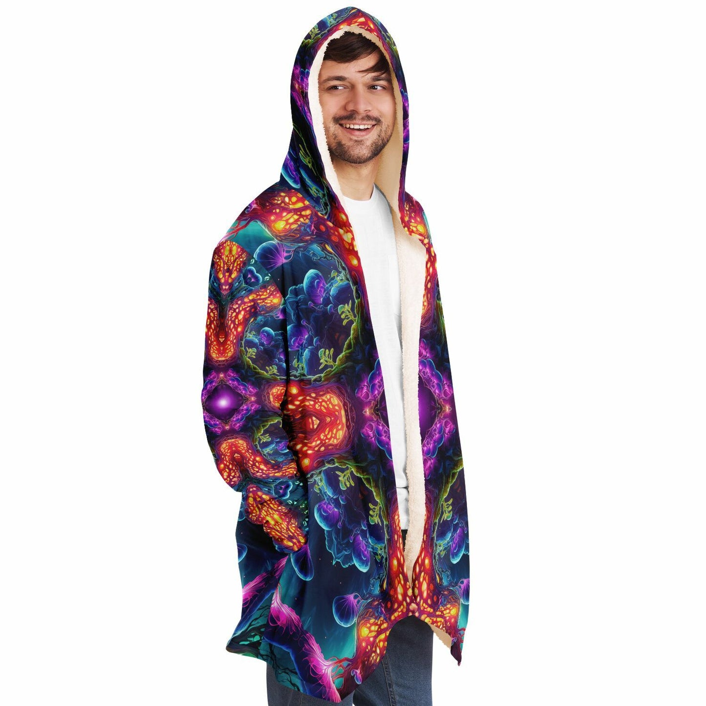 "Mycoria" HOODED CLOAK