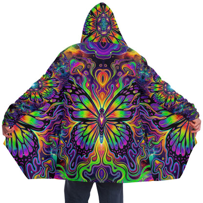 "Fitteryflutterby" HOODED CLOAK