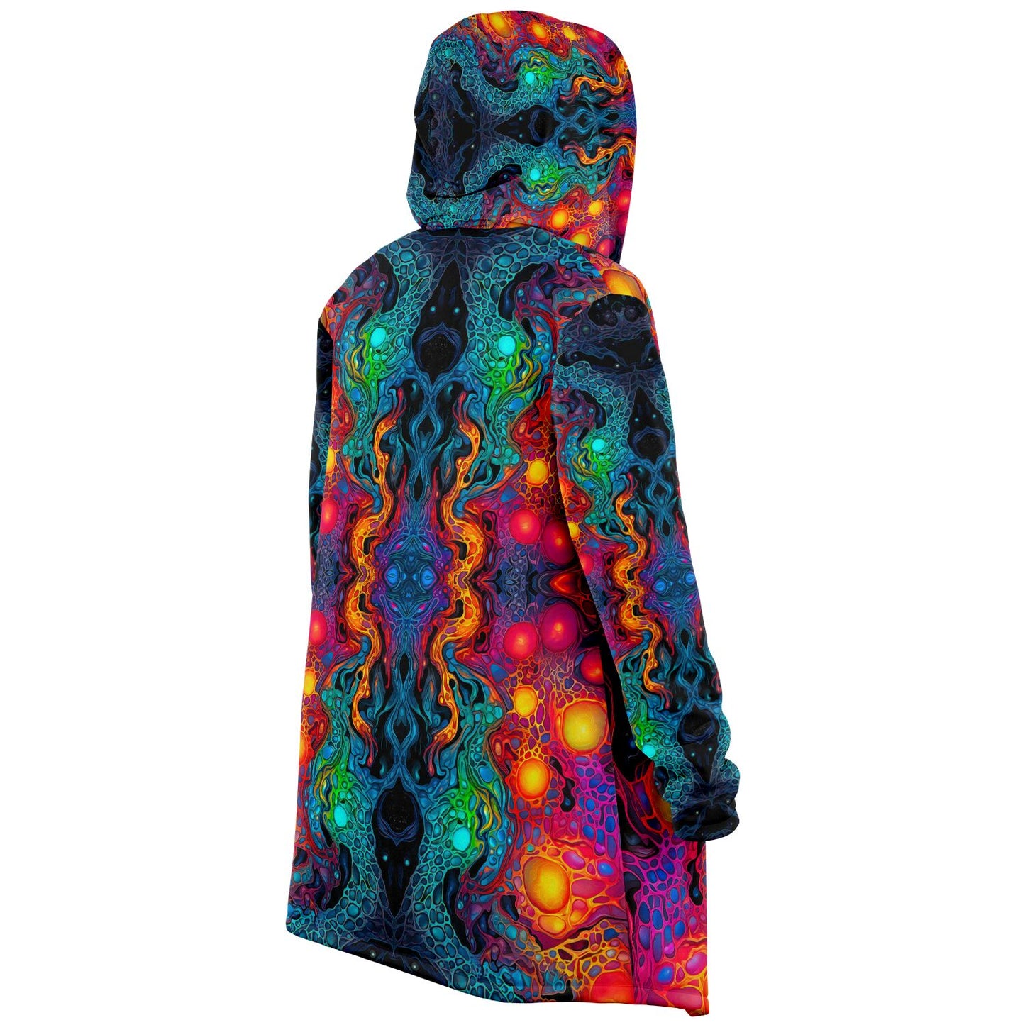 "Molten Flow" HOODED CLOAK