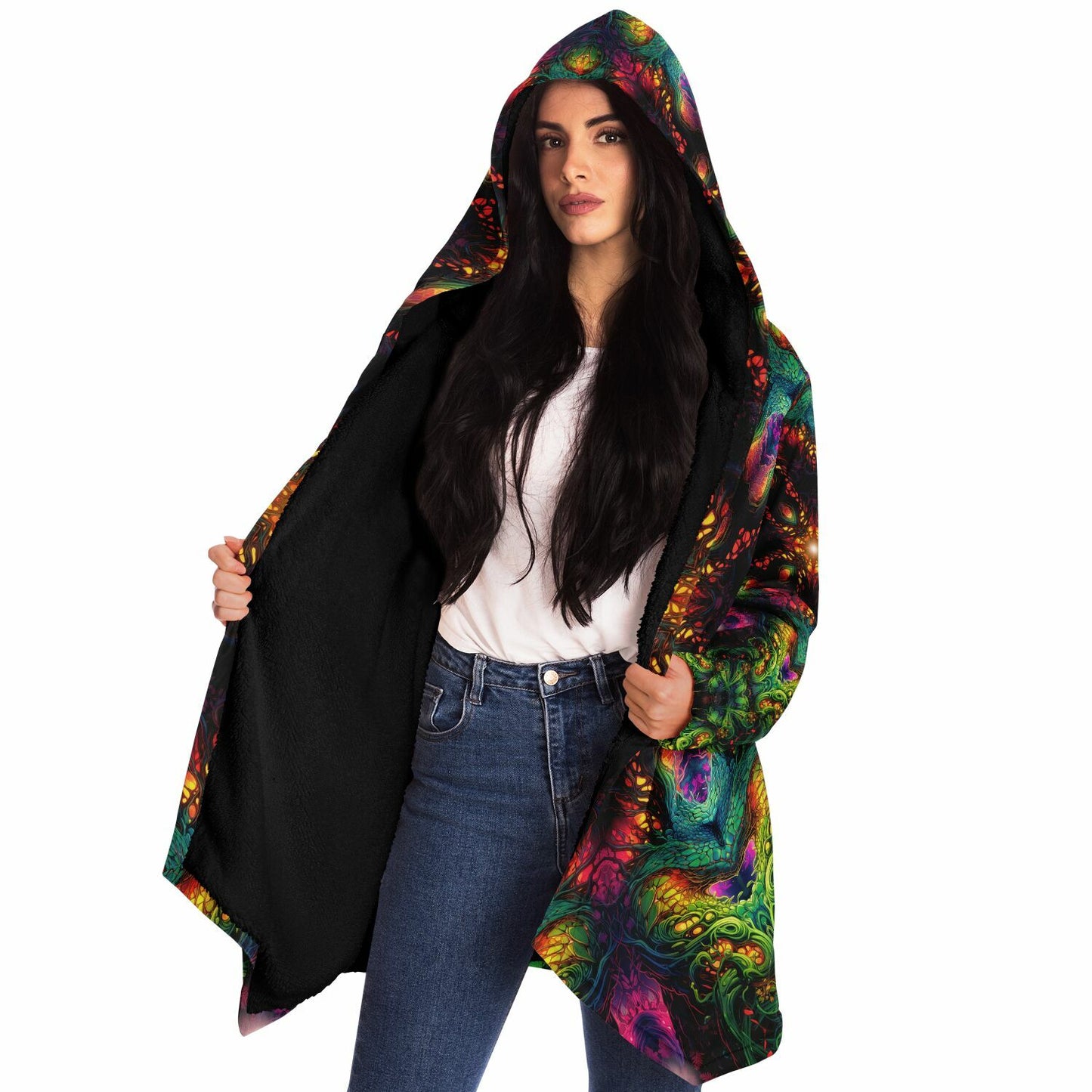 "Seed of Knowledge Mandala" HOODED CLOAK