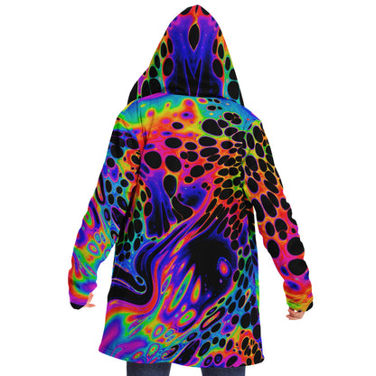 "Auroric Spill" HOODED CLOAK