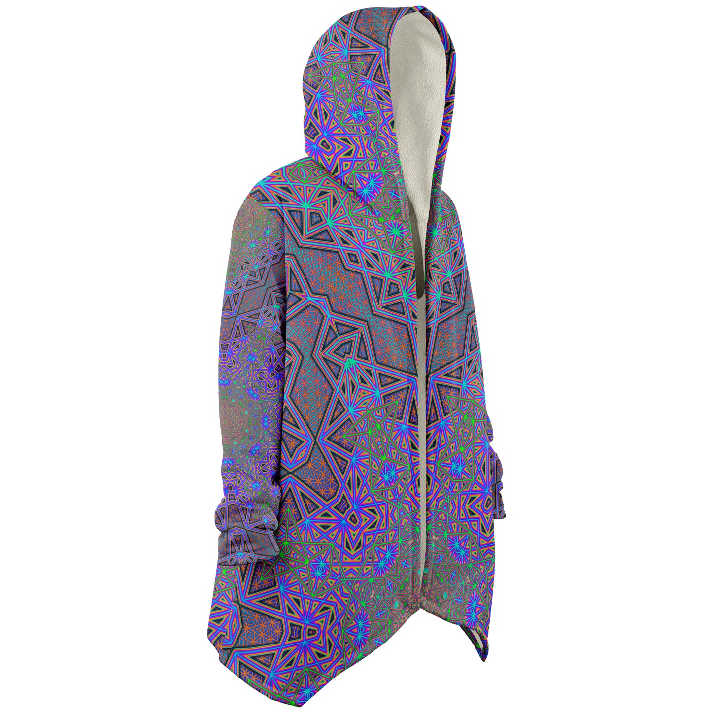 "Chaos of Tron" HOODED CLOAK