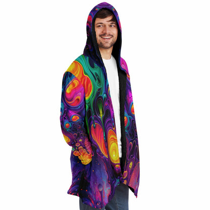 "Nebulon" HOODED CLOAK
