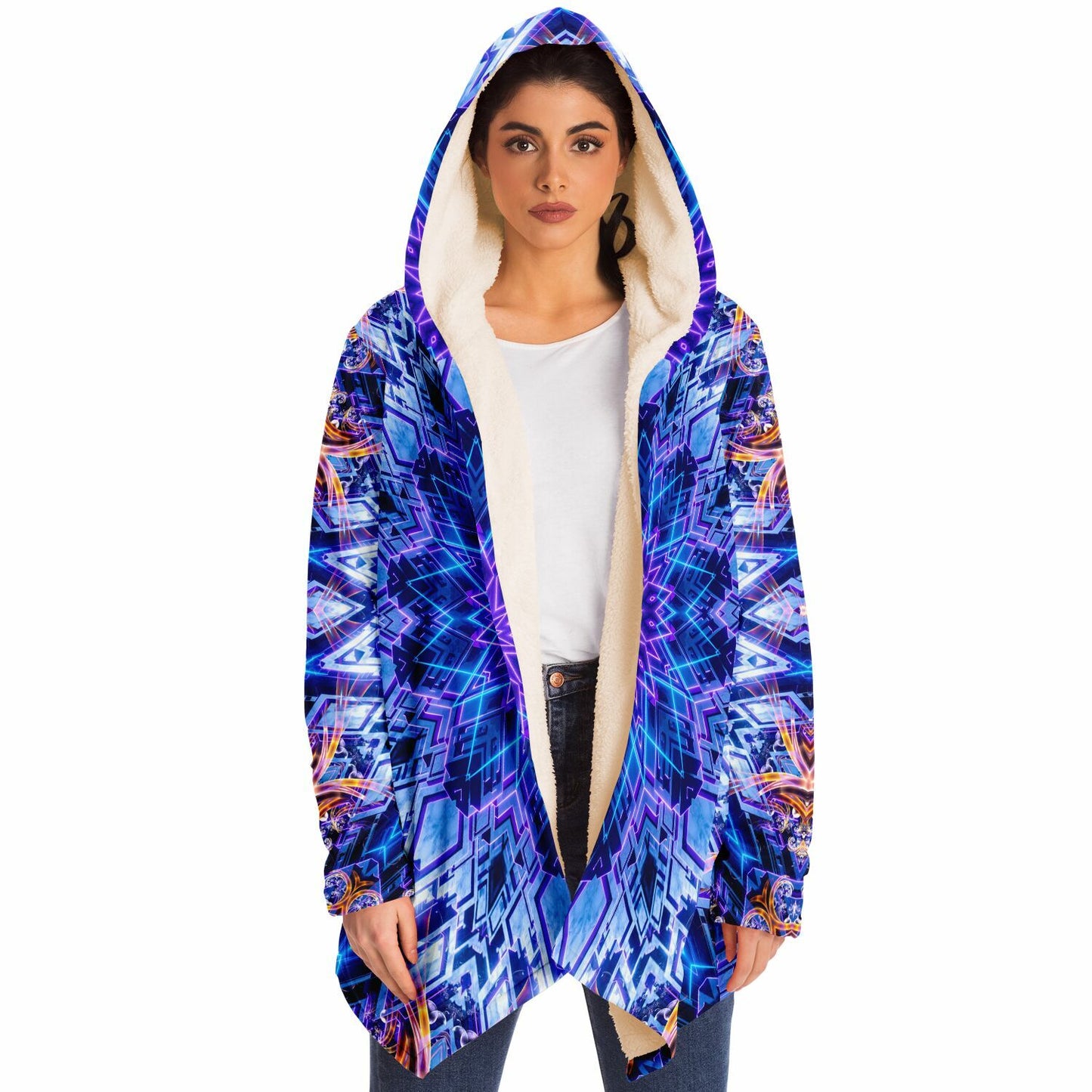 "Space Oasis" HOODED CLOAK