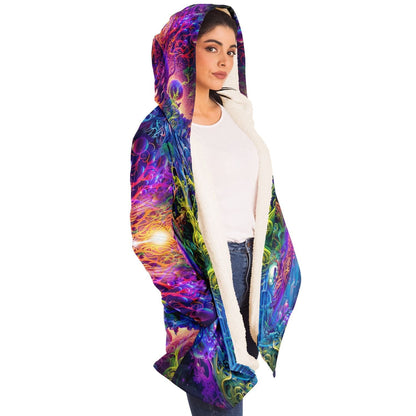 "The Sacred Vine" HOODED CLOAK