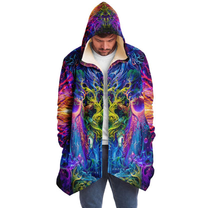 "The Sacred Vine" HOODED CLOAK