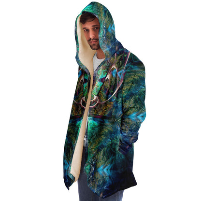 "Fluer de Vie" HOODED CLOAK