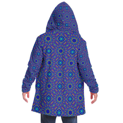 "Aztecia Pattern" HOODED CLOAK