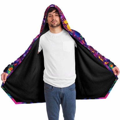 "Nebulon Burst" HOODED CLOAK