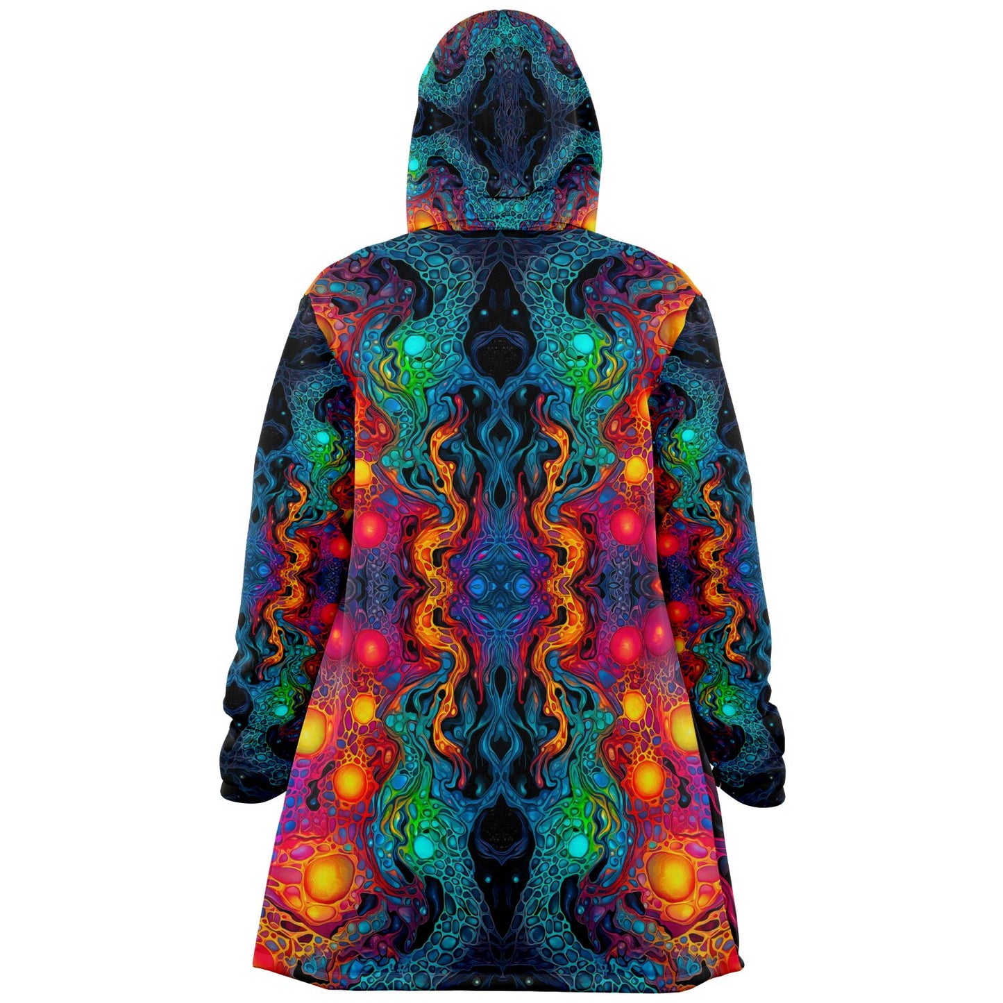 "Molten Flow" HOODED CLOAK