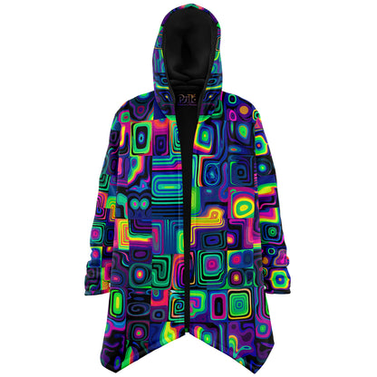 "Purple Delusion" HOODED CLOAK